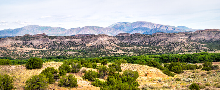 Los Alamos mountains