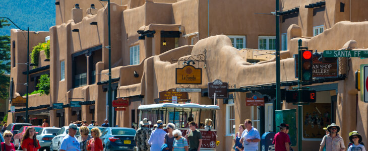 Santa Fe street scene