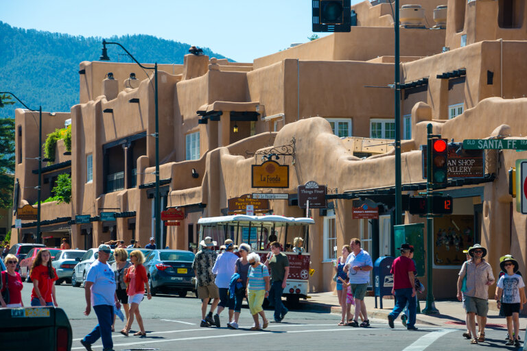 Santa Fe street scene